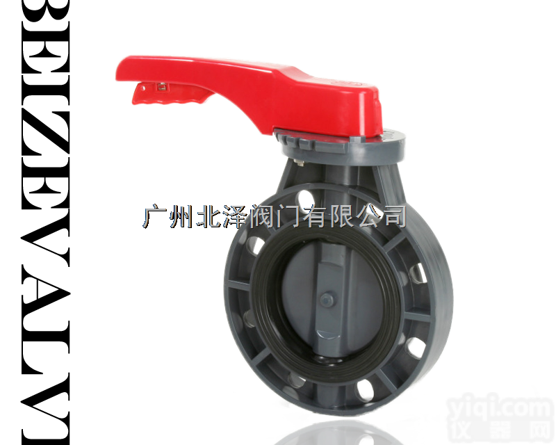 BWQ-15  广东蝶阀厂家生产 电动手柄<em>PVC</em>蝶阀 优质<em>电动蝶阀</em>dn100 质量保证