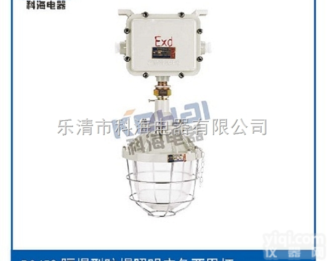 浙江吊杆式<em>隔爆型</em>BCJ52/100w防爆<em>照明</em>应急两用灯