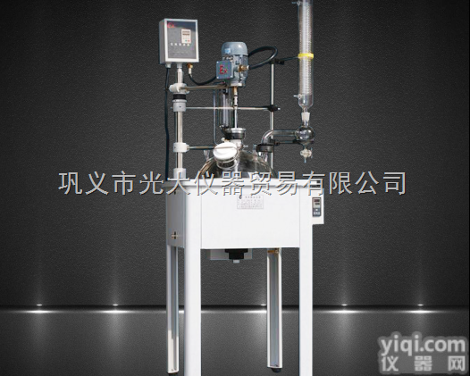 F-5L  F-2L <em>单层</em><em>玻璃</em><em>反应釜</em> 夹套<em>玻璃</em>反应器 中试防爆耐酸<em>反应釜</em>