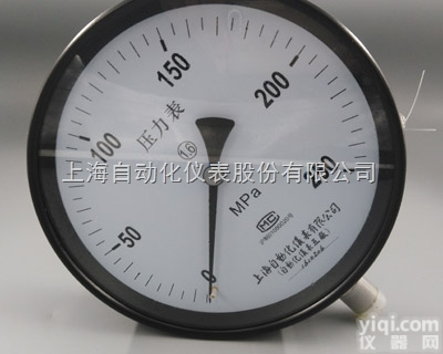 Y200/250MPa  上海仪表五厂/自仪五厂Y200/250MPa<em>高压</em><em>压力表</em><em>说明书</em>、参数、价...