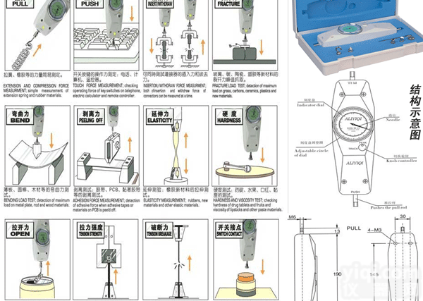 NK系列推<em>拉力</em>计<em>量程</em>