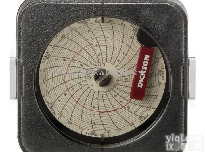 美国迪克森SC387型单温度走纸<em>记录仪</em>，进口走纸<em>温度计</em>