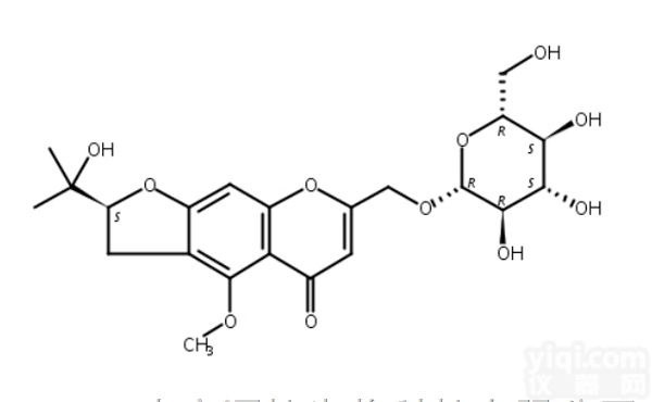 80681-45-4<em>升麻</em>素苷<em>对照</em>品<em>升麻</em>苷<em>标准品</em>南京源植生物实验室自制