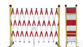 玻璃钢<em>片式</em>伸缩<em>围栏</em> 红白相间管式安全<em>围栏</em> 绝缘<em>围栏</em>