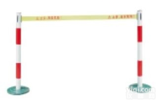 <em>伸缩</em>式单带安全防护栏 不锈钢<em>警示</em>带<em>伸缩</em><em>围栏</em>