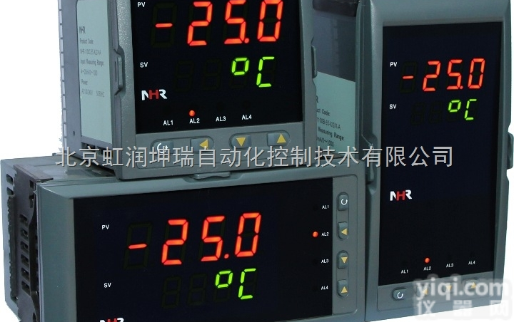 虹润<em>推出</em>NHR-<em>5100</em>系列单回路数字显示控制仪