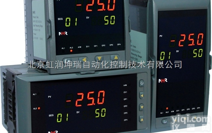 <em>虹润推出NHR-5400系列60段人工智能温控器</em>