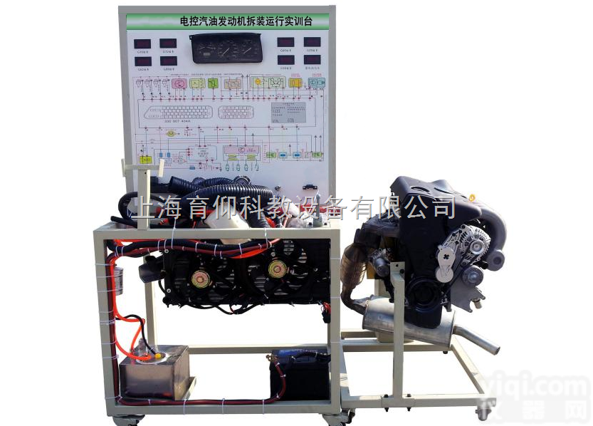 YUY-6076科<em>鲁兹</em><em>电控</em>汽油<em>发动机</em>拆装运行实训台|汽车<em>发动机</em>拆装台架
