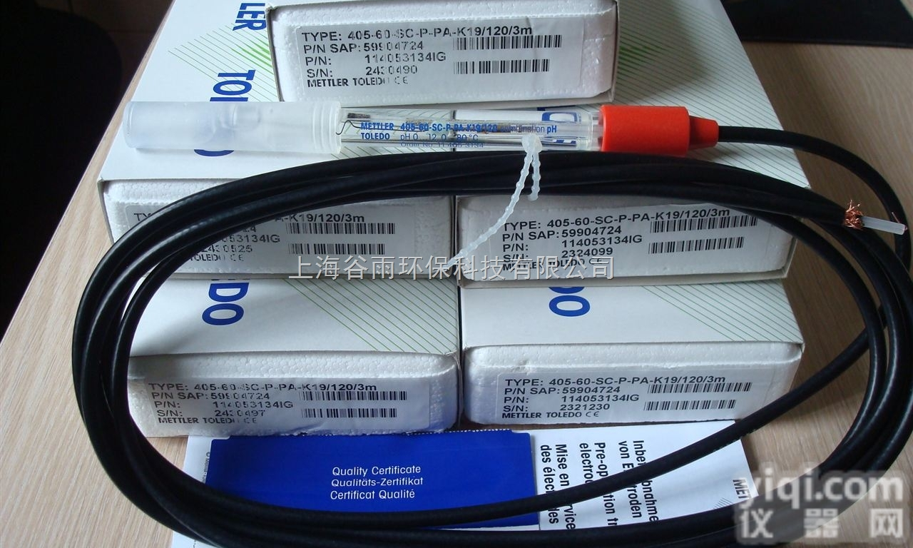 PC350  PH<em>电极</em> 梅<em>特勒</em>-托利多<em>405</em>-60-SC-P-PA-K19/120/...