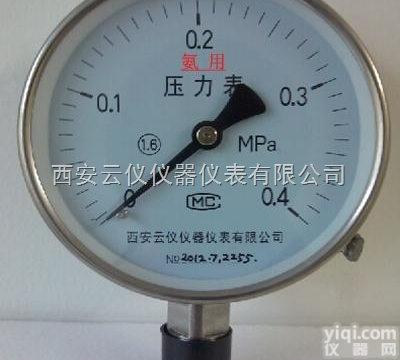 YA系列  氨用<em>压力表</em>YA系列_气体<em>压力表</em>_禁油<em>压力表</em>_厂家<em>直销</em>