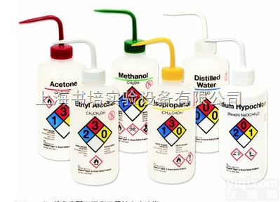 2425-1003  美国耐洁Nalgene  <em>易认</em><em>安全</em>洗瓶 <em>甲醇</em>洗瓶LDPE 1000ml...
