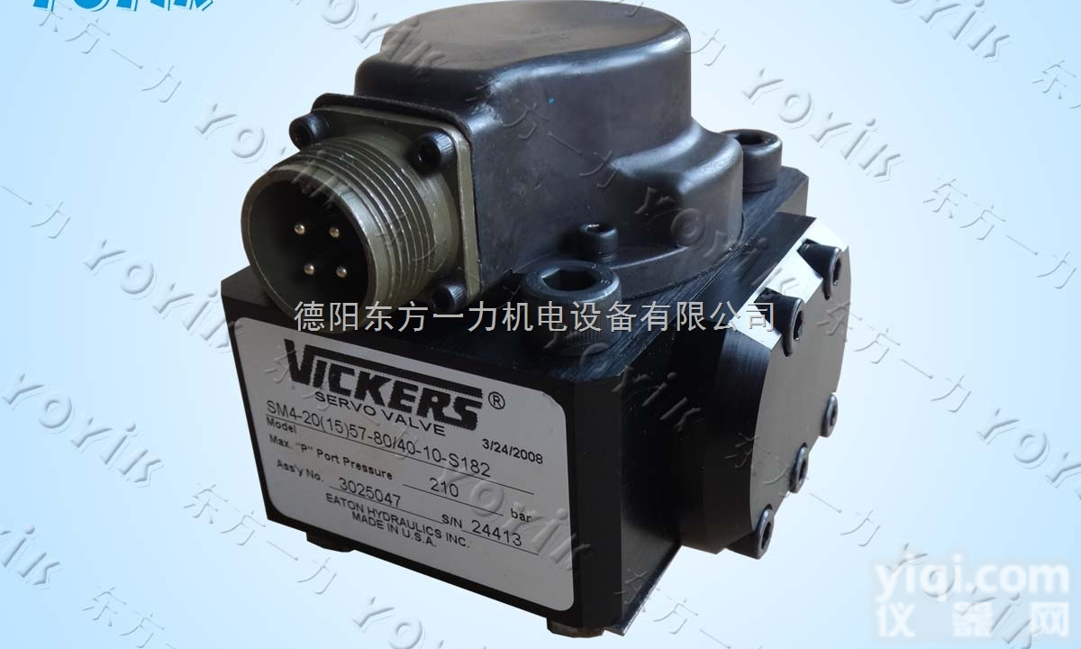 SM4-<em>40</em>（<em>40</em>）151-<em>80</em>/<em>40</em>-  东方一力YOYIK出售伺服阀SM4-<em>40</em>（<em>40</em>）151-<em>80</em>/<em>40</em>-1...