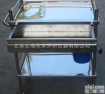 WLXT  不锈钢ZL车<em>医用</em><em>推车</em>不锈钢<em>双层</em>ZL车