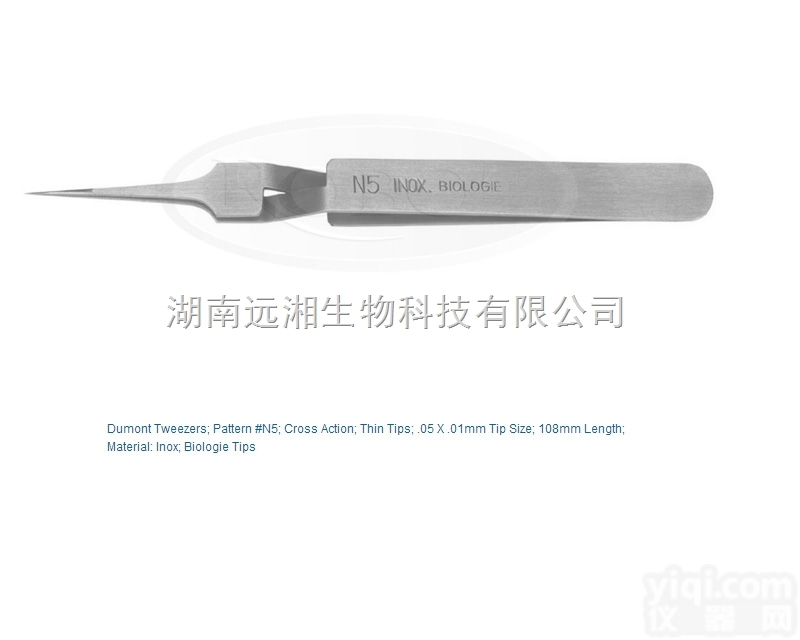 <em>原装</em><em>Roboz</em><em>镊子</em>RS-5020 Dumont<em>镊子</em>N5 自锁<em>镊子</em> 电镜...