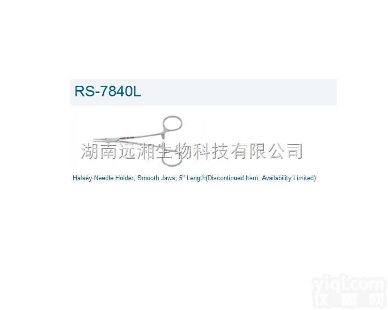 <em>美国</em>ROBOZ<em>持针钳</em>RS-7840L 进口<em>持针钳</em>  精细<em>持针钳</em>