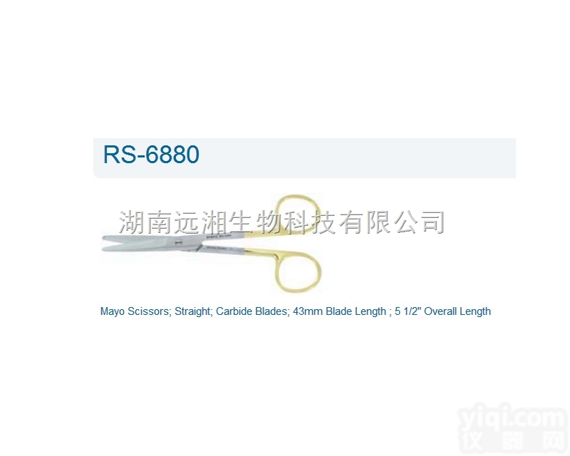 Roboz<em>剪刀</em>RS-6880 Mayo<em>剪刀</em>RS-6881 <em>组织</em><em>剪刀</em>RS...