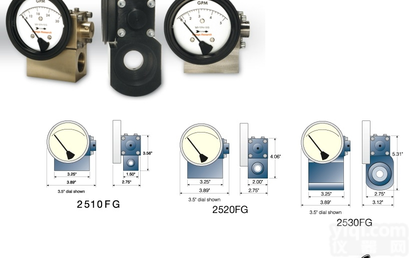 2221FG-<em>1E</em>、2221FS-<em>1E</em>  流量开关2223FS-<em>1E</em>、2321FG-<em>1E</em>