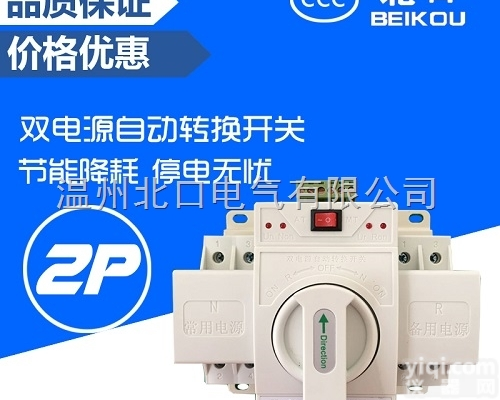 63A/2P/CB级  双电源自动<em>转换开关</em> 切换开关63A/2P/CB级/<em>迷你型</em>/家用/单相2...