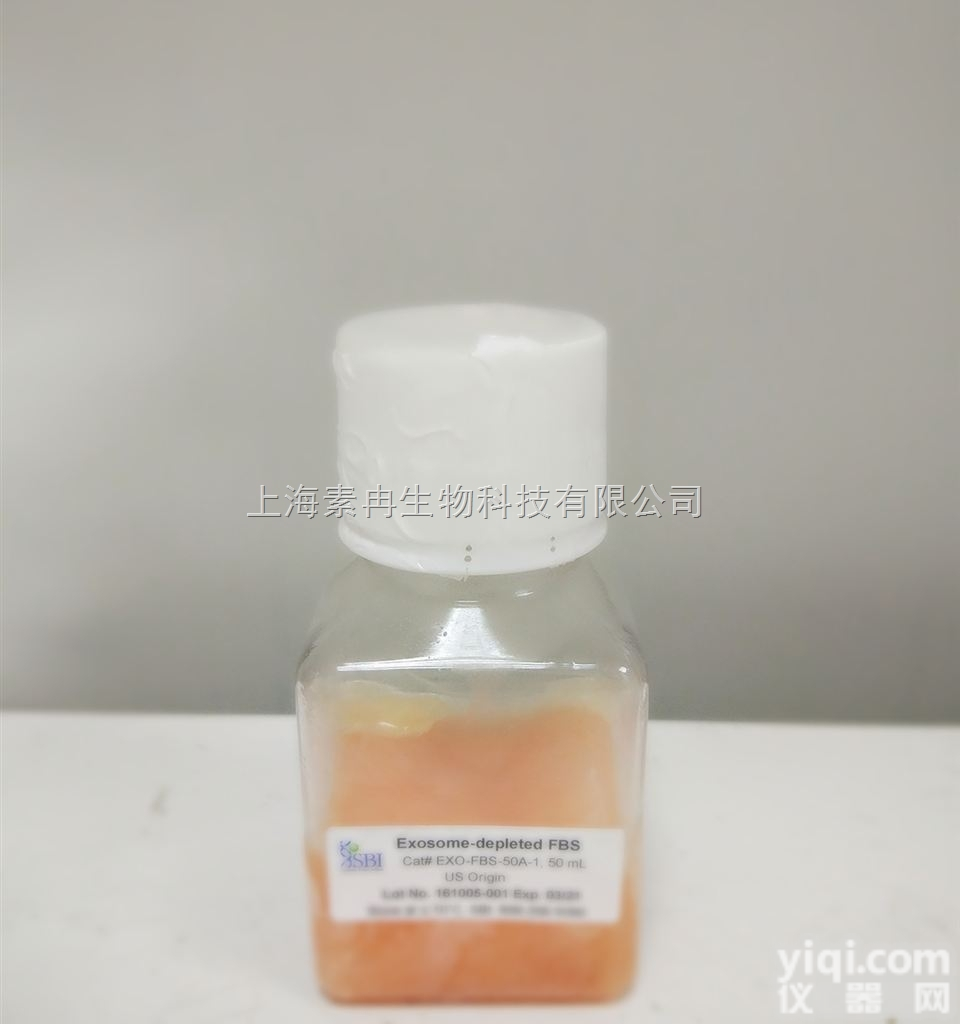 SBI-EXO-FBS-50A-1  素冉生物 /SBI无外泌体<em>血清</em>/SBI<em>原装进口</em>