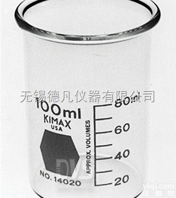 AK14020-00100  Kimble 进口 高型<em>烧杯</em> 无具嘴 <em>100ml</em>