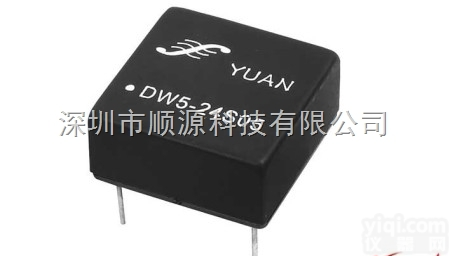 DW5-24S05  宽电压（2：1） 输入<em>隔离</em><em>稳压</em>输出<em>模块电源</em>