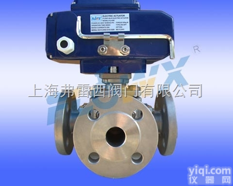 FLLOWX  电动<em>法兰</em>三通<em>球阀</em>，<em>意大利</em>进口三通<em>法兰</em>气动<em>球阀</em>