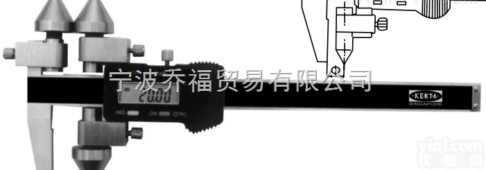 05231435/05231436  德国哈<em>沃奇</em>/<em>克恩</em>达ZX距边心距卡尺05231435