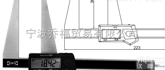 05231432  <em>德国</em>哈沃奇/克恩达数显<em>刹车盘</em>卡尺05231432