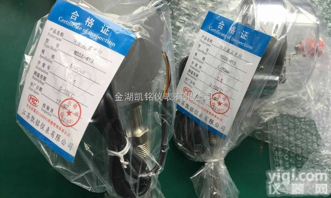 <em>反应釜</em>用双金属<em>温度计</em>