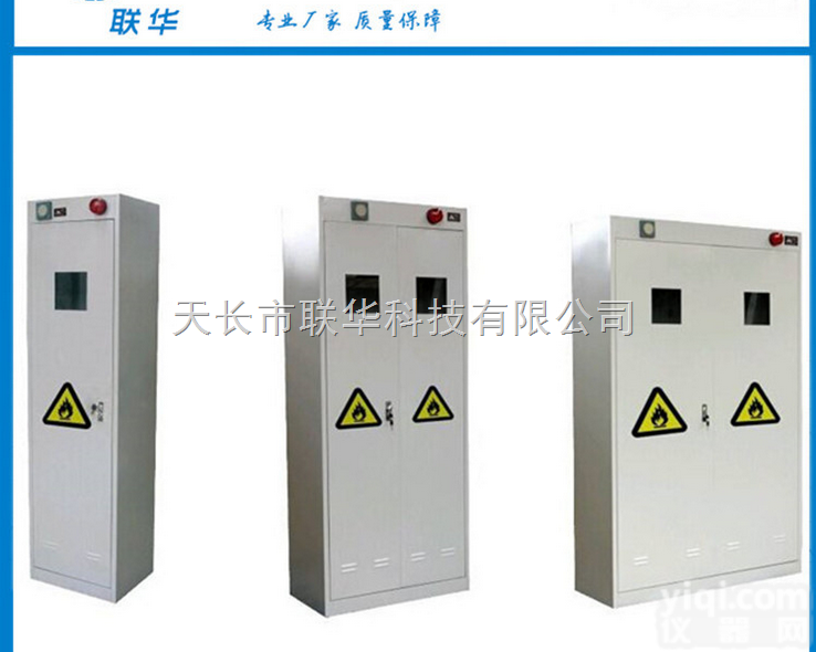 LH-QPG  实验室<em>气瓶</em>柜 双瓶<em>全钢</em><em>气瓶</em>柜（带报警器） 可定做单瓶 三瓶