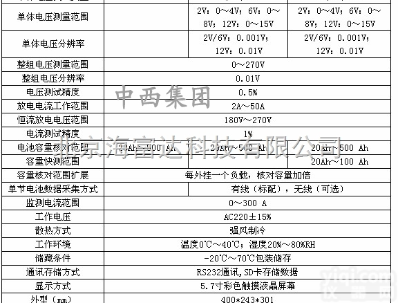 库号：M360100  <em>蓄电池</em>综合<em>测试仪</em>/<em>蓄电池</em><em>放电</em><em>测试仪</em>（中西器材） 型号:sk05-CR-...