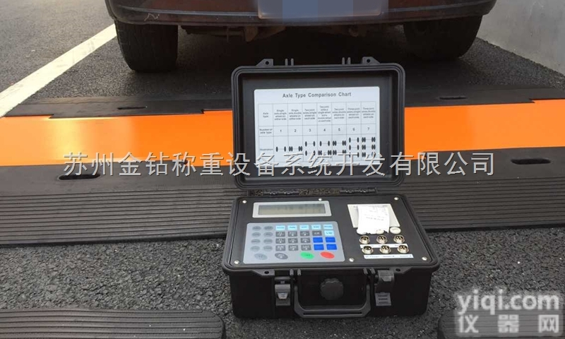 4块板<em>轴重</em>秤检测车辆<em>超载</em>汽车地磅便携式查<em>超载</em>称重仪