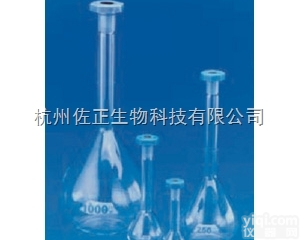 FB50141  Fisher 100ml A 级透明<em>容量瓶</em> 带摁盖 <em>耐高温</em>高压<em>容量瓶</em>