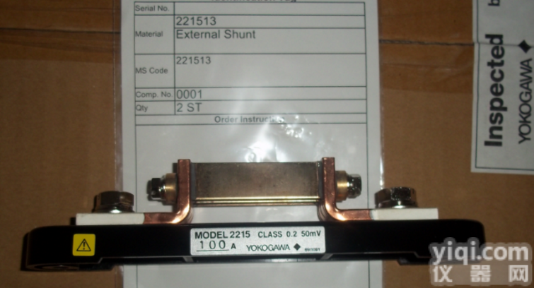 221513<em>分流器</em>  日本<em>横河</em>YOKOGAWA <em>分流器</em>  221513