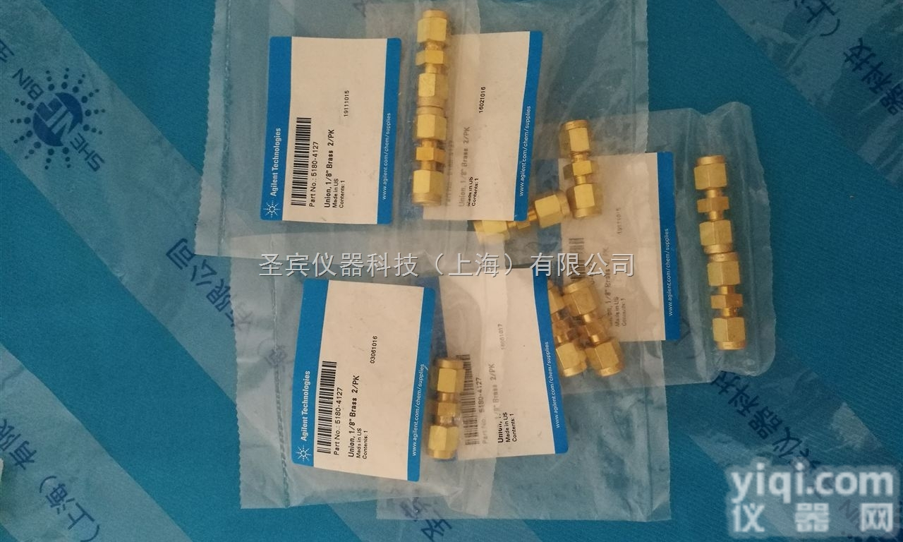 5180-4127  美国<em>安捷</em>伦色谱<em>耗材</em>两通<em>接头</em>现货