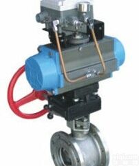 <em>QV647Y</em><em>气动</em>V型<em>球阀</em>