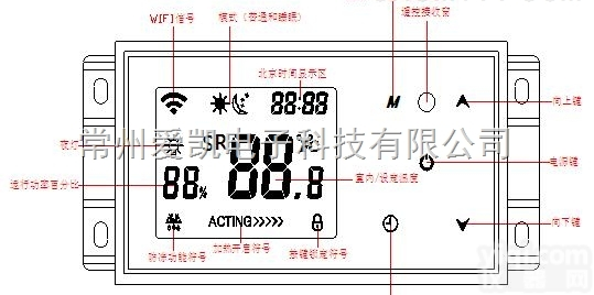 AK041  <em>暖通设备</em>智能温控器定制ODM合作