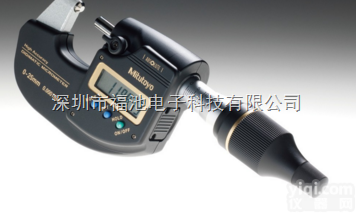 日本三丰数显小头<em>千分尺</em>331-261 <em>花键</em><em>千分尺</em> 0-25mm