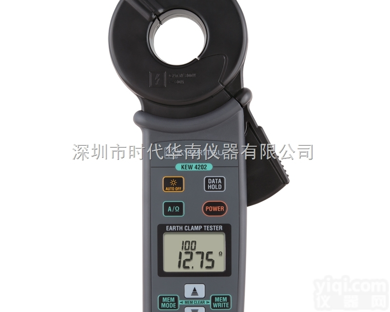 <em>日本</em>共立KEW4202<em>手持式</em>接地电阻<em>测试仪</em>华南KEW4202