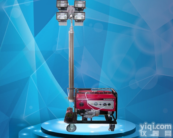 SFW6110（DO）  6米轻型升降泛光灯 便携式升降<em>工作灯</em>移动<em>照明车</em>雅马哈发电机