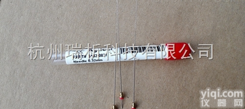 5182-0831  <em>色谱柱</em>液相<em>色谱柱</em>5182-0831 <em>不锈钢</em>针头，用于0.32 mm色谱...