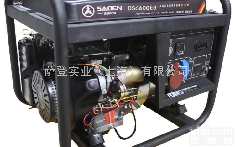 DS6000E  <em>德国</em><em>萨登</em>DS6000E6KW汽油<em>发电机</em>电启动220V