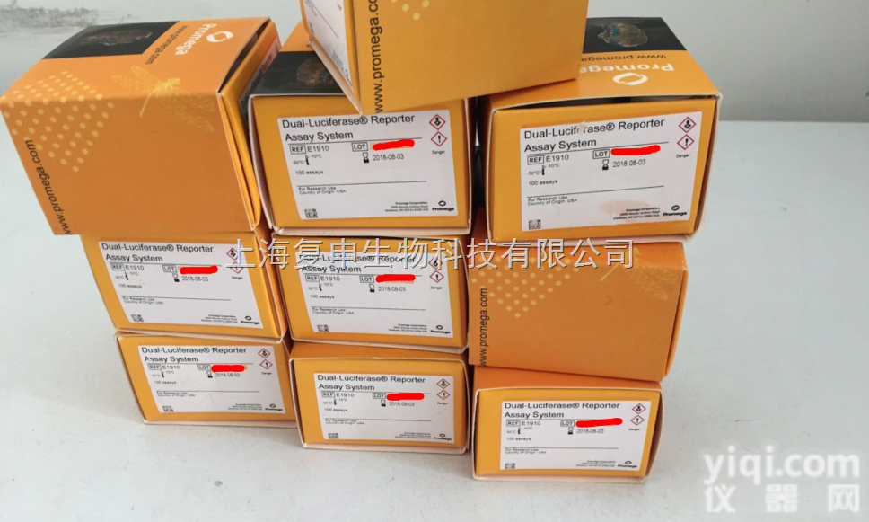 100T  PromegaE1910双<em>萤光</em>素酶报告基因<em>检测系统</em>