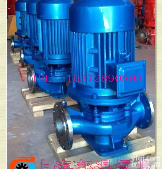 IHG50-160B  高温立式管道<em>离心泵</em> IHG化工泵选型 <em>单级</em><em>增压泵</em>