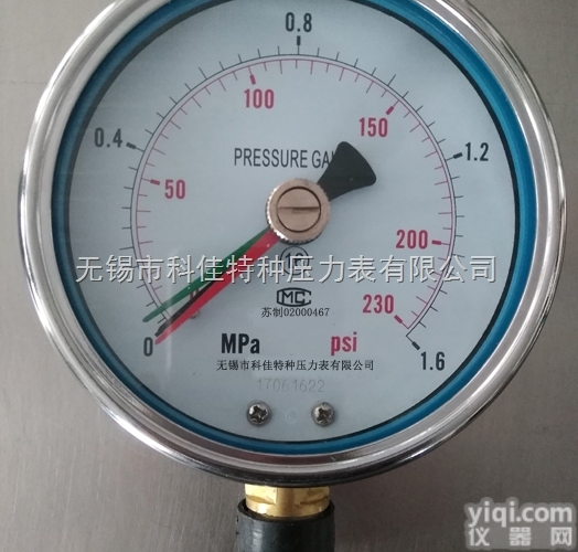 <em>Y-60D/100D/150D  定位型压力表</em>型号，介绍