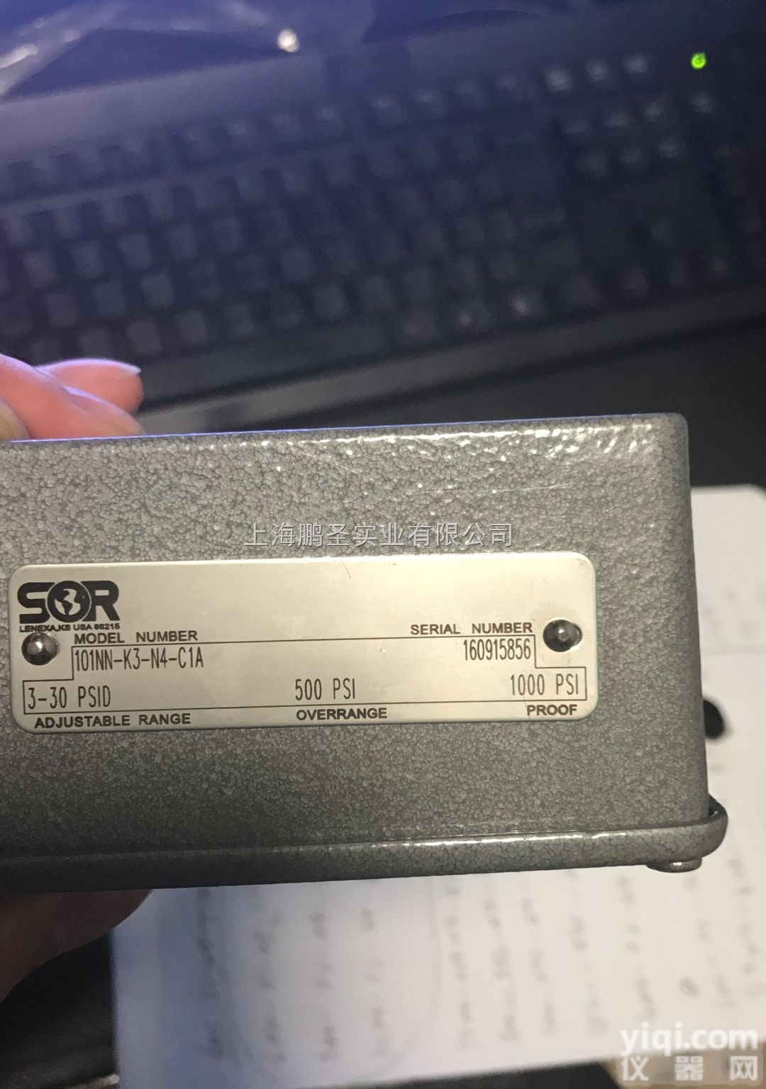 SOR<em>压力</em>开关101NN-K3-N4-C1A<em>上海</em>有<em>现货</em>