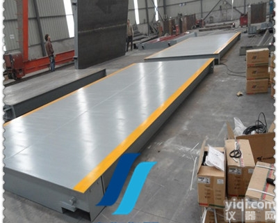 <em>重型汽车</em>过磅-上海产100吨电子<em>汽车衡</em>