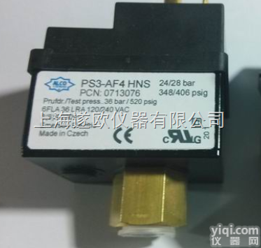PS3-AF4  ALCO艾柯 <em>EMERSON</em><em>艾默生</em> PS3-AF4压力继电器 艾柯PS...