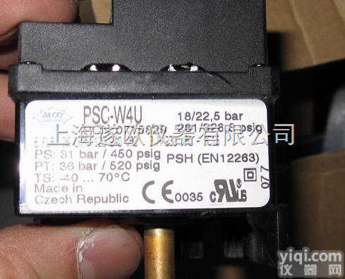 PSC-W4U  ALCO艾柯PSC-W4U 压力开关 EMERSON<em>艾默生</em> <em>制冷配件</em> ...