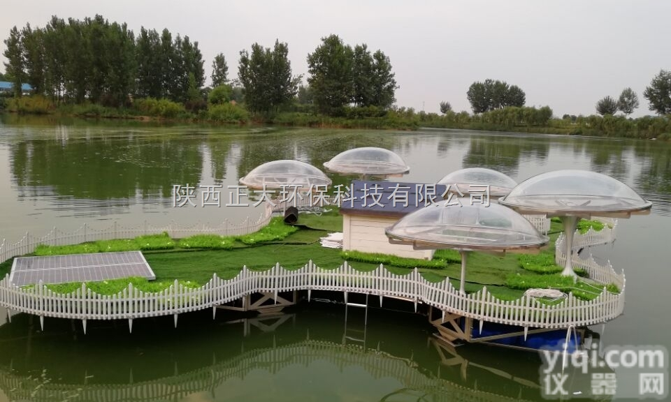 提高<em>有机</em><em>污染物</em>降解效率的景观型太阳能曝气机